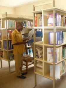 Library at Virika Nursing School